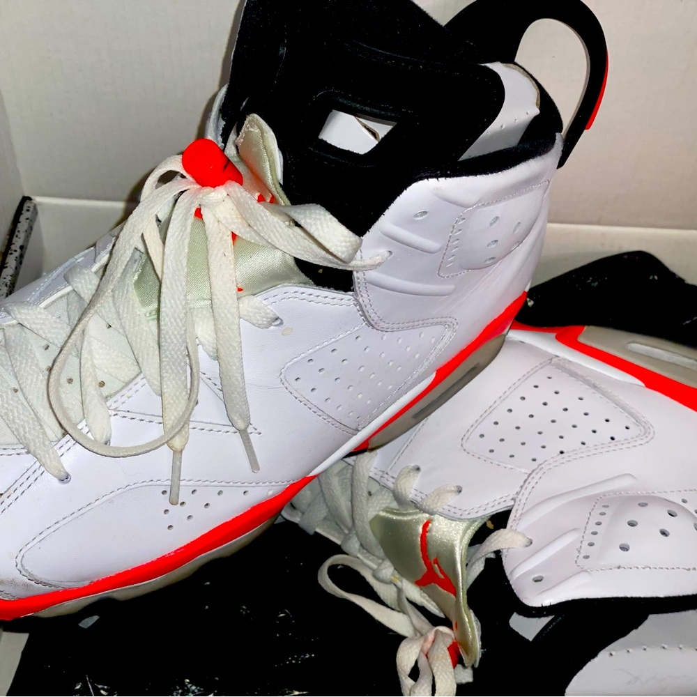 Air Jordan’s 7 White infrared